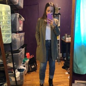 Madewell jacket/sweater with tie